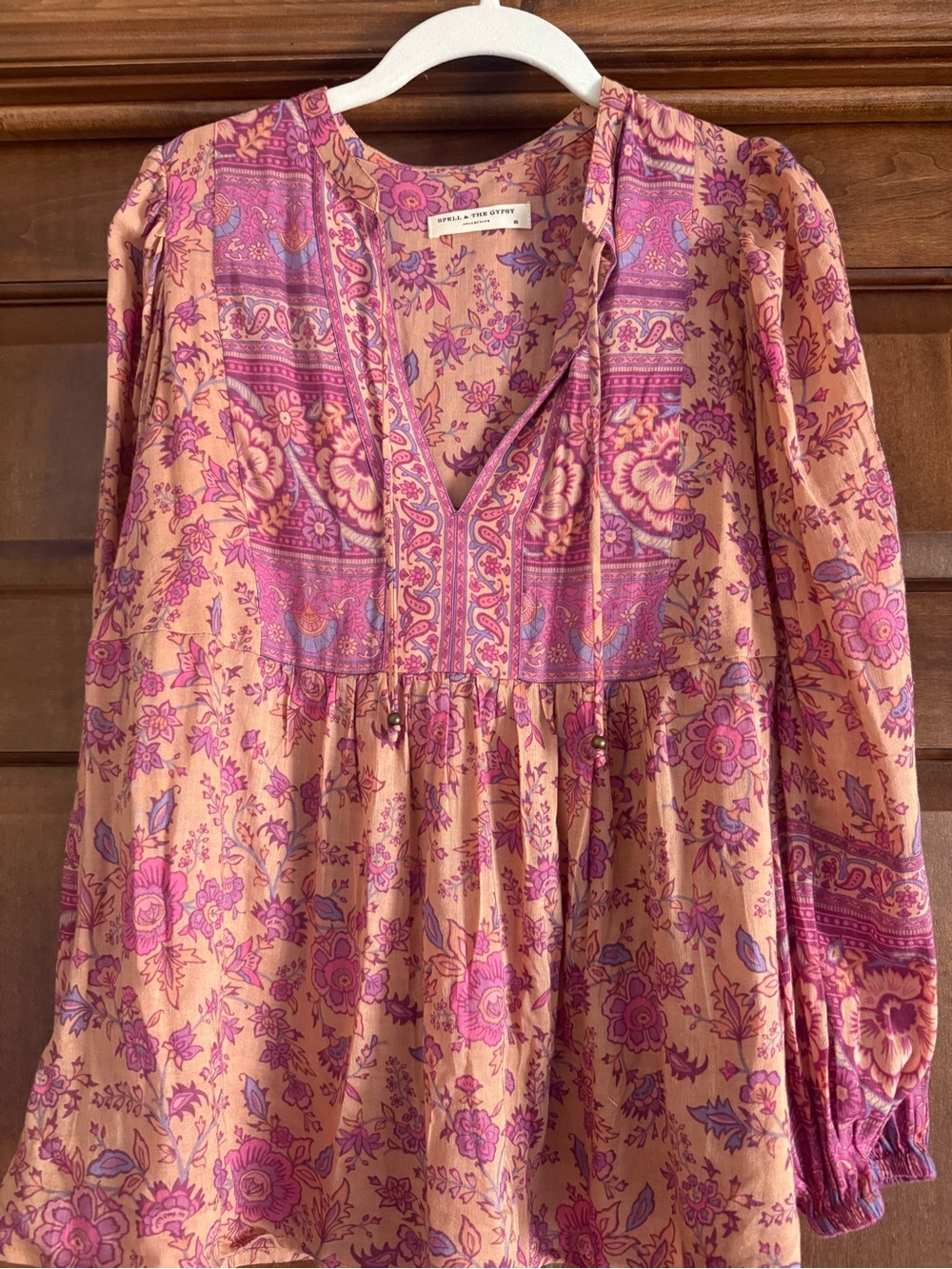 Spell & the Gypsy Folk Song Boho Blouse Size XS